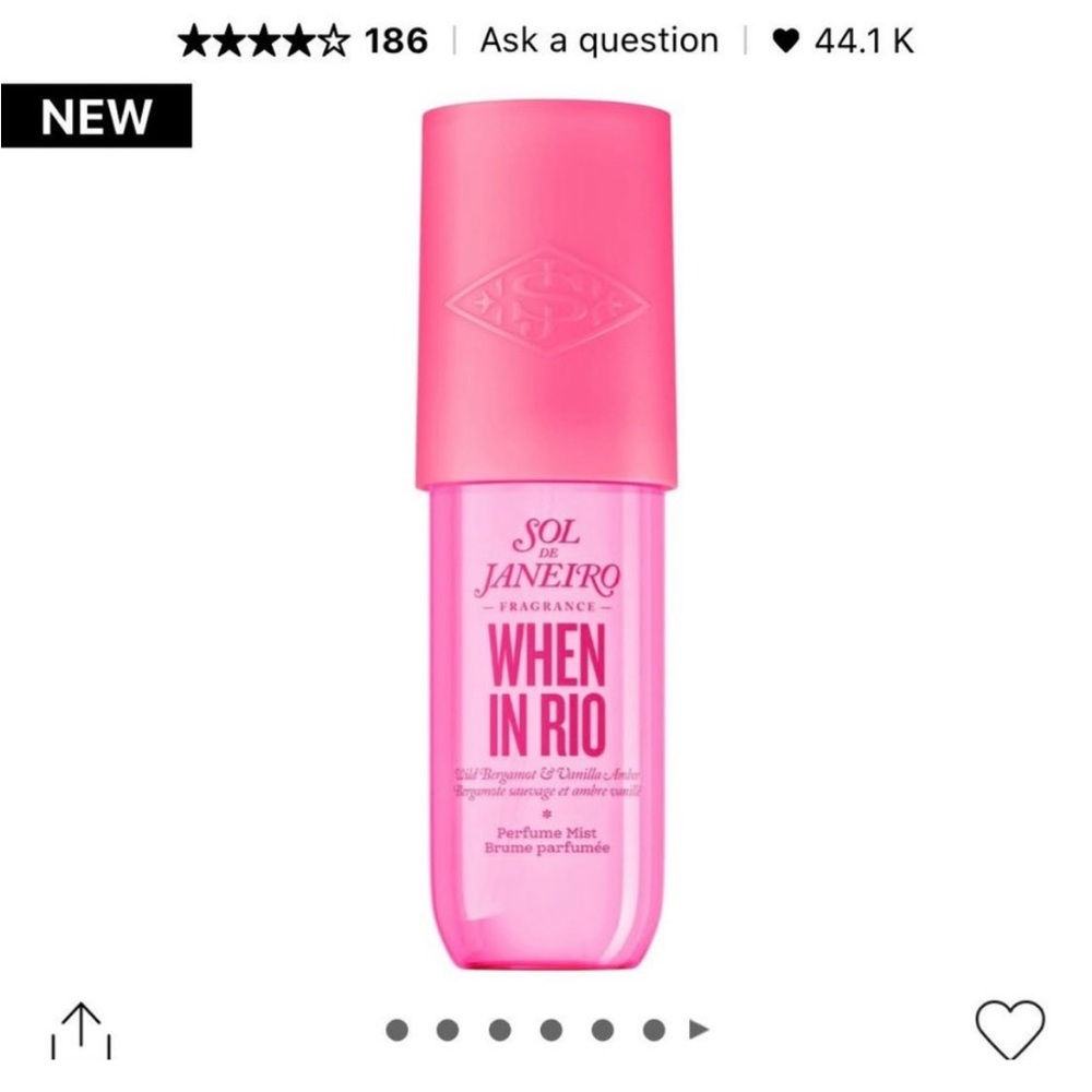 Sealed NEW SOL de Janeiro